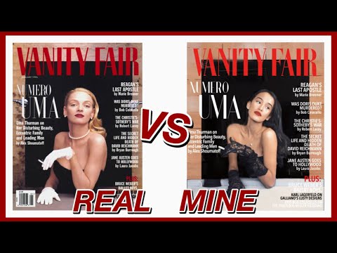 RECREATING MAGAZINE COVERS!
